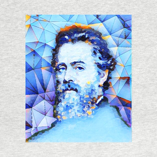 Herman Melville Portrait | Herman Melville Artwork | Herman Melville Painting 10 by JustLit